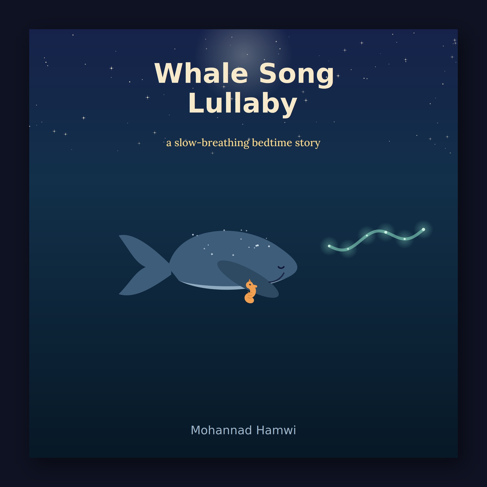 Whale Song Lullaby — printable bedtime picture book (ages 2–5)
